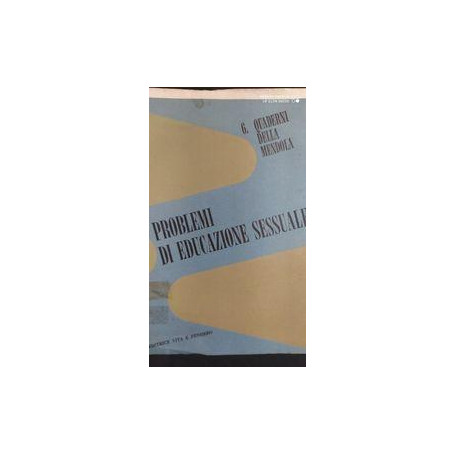 Problemi di educazione sessuale