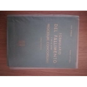 Formulario del fallimento e delle altre procedure concorsuali