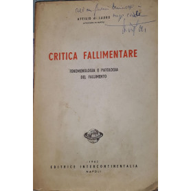 Critica fallimentare (fenomenologia e patologia del fallimento)