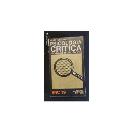 Psicologia critica