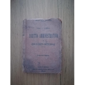 Diritto amministrativo e cenni di diritto costituzionale
