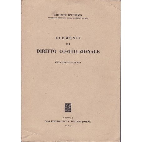 Elementi di Diritto Costituzionale