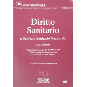 Diritto sanitario e servizio sanitario nazionale