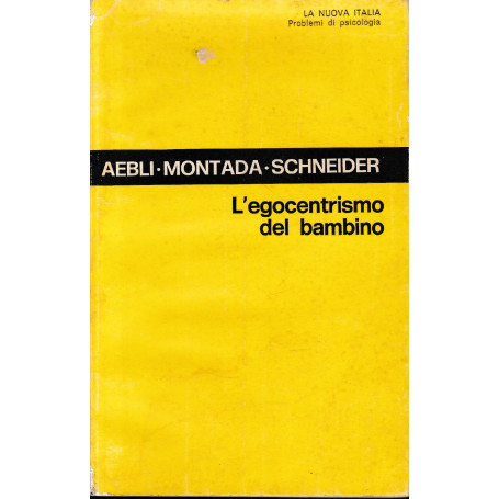 L'egocentrismo del bambino