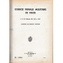 Codice penale militare di pace - Regio Decreto del 20 Febb. 1941 - XIX n. 303