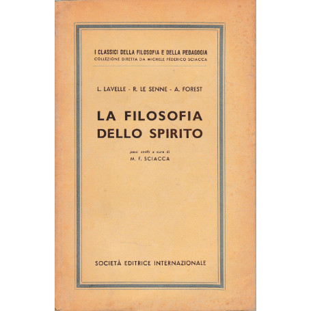 La filosofia dello spirito