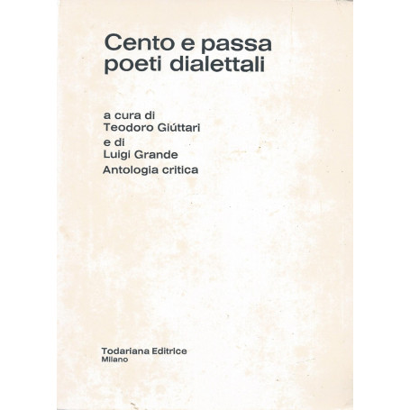 Cento e passa poeti dialettali