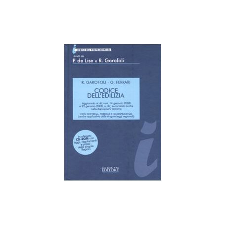 Codice dell'edilizia. Con CD-ROM mancante.