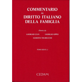 Commentario al diritto italiano della famiglia. Vol. 6/2