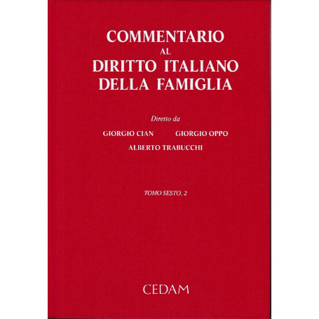 Commentario al diritto italiano della famiglia. Vol. 6/2