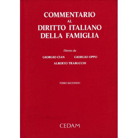 Commentario al diritto italiano della famiglia. Vol 2