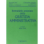 Formulario annotato della giustizia amministrativa. Con CD-ROM mancante. Testo a doppia colonna.