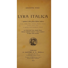 Lyra italica: i capolavori della poesia italiana moderna