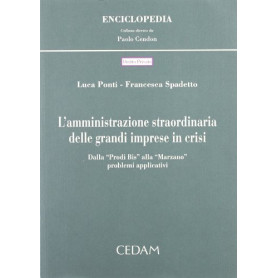 L'amministrazione straordinaria delle grandi imprese in crisi. Dalla «Prodi bis» alla «Marzano». Problemi applicativi