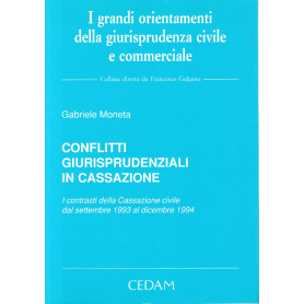 Conflitti giurisprudenziali in Cassazione. I contrasti della Cassazione civile dal settembre 1993 al dicembre 1994