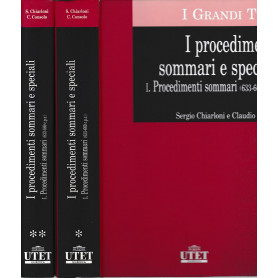 I procedimenti sommari e speciali. Procedimenti sommari (633-669 c.p.c.) vol. 1- tomi 2