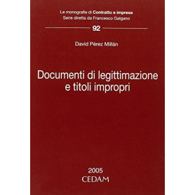 Documenti di legittimazione e titoli impropri