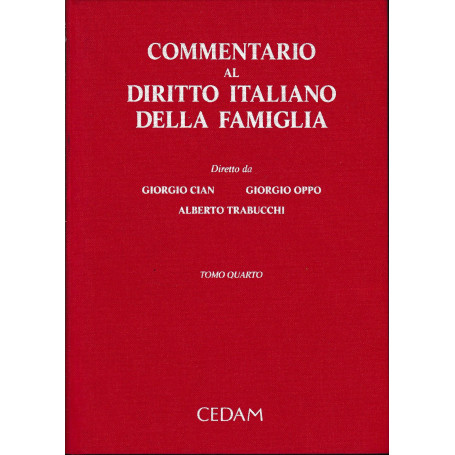 Commentario al Diritto Italiano della Famiglia (vol. 4)