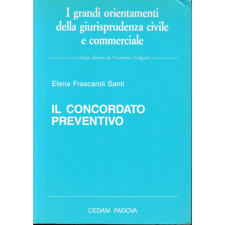 Il concordato preventivo