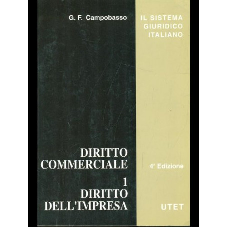 Diritto commerciale. Diritto dell'impresa (Vol. 1)