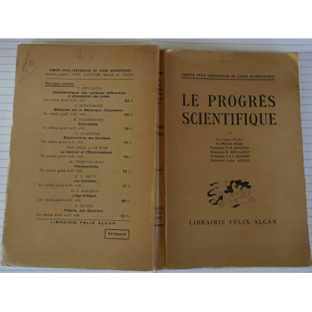 Le progres scientifique