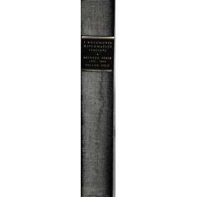 I documenti diplomatici italiani. Seconda serie: 1870-1896. Vol. XXIII