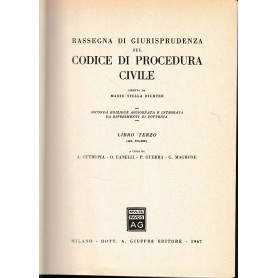 Rassegna di Giurisprudenza sul Codice di Procedura Civile