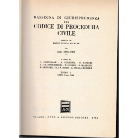 Rassegna di Giurisprudenza sul Codice di Procedura Civile