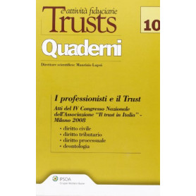 I professionisti e il trust