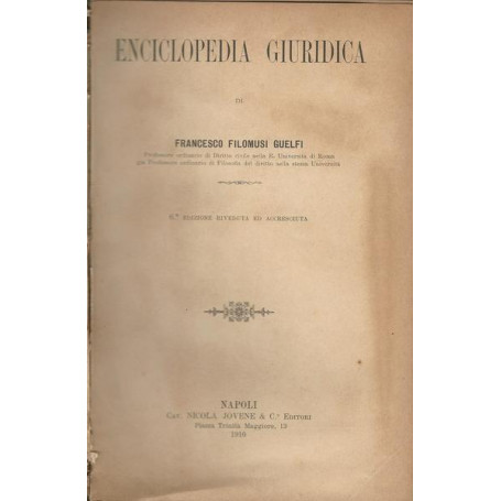 ENCICLOPEDIA GIURIDICA