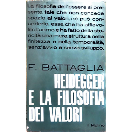 Heidegger e la filosofia dei valori