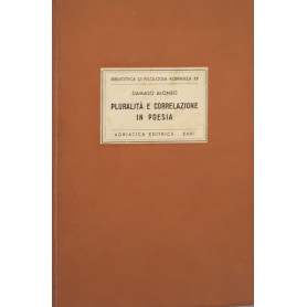 Pluralità  e correlazione in poesia