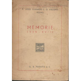 MEMORIE 1939