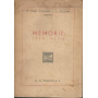 MEMORIE 1939