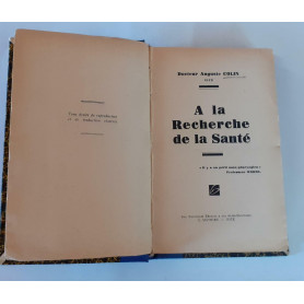 A la Recherche de la Sante'