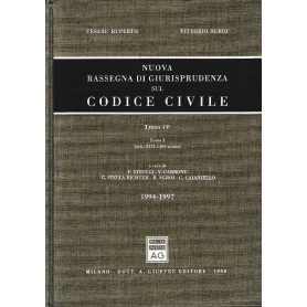 Nuova rassegna di giurisprudenza sul Codice civile. Artt. 1173-1469-sexies (vol. 4/ tomo 1)