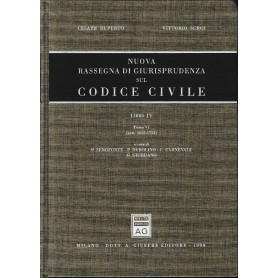 Nuova rassegna di giurisprudenza sul Codice civile. Artt. 1655-1753 ( vol. 4/ tomo 4)