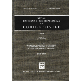 Nuova rassegna di giurisprudenza sul Codice civile. Aggiornamento 1998-2000 artt. 2247-2642) (Vol. 5/ tomo 2))