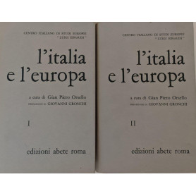 L'Italia e l'Europa (2 Volumi)