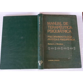 Manual de terapeutica psiquiatriaca