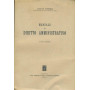 Manuale di diritto amministrativo