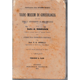 Vade-Mecum di Ginecologia per uso degli studenti e dei medici
