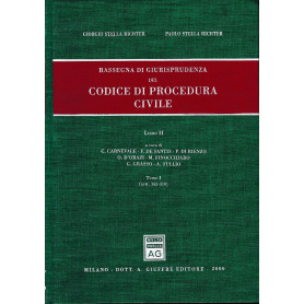 Rassegna di giurisprudenza del Codice di Procedura Civile. Artt. 163-310 (libro 2/tomo 1)