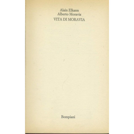 Vita di Moravia