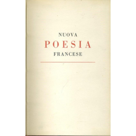 Nuova poesia francese