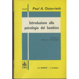 Introduzione alla psicologia del bambino