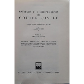 Rassegna di giurisprudenza sul codice civile: Tomo 2: Anni 1979-1983 : 2 : libro 4. (art. 1470-2059)