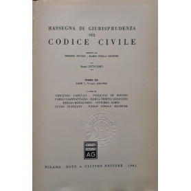 Rassegna di giurisprudenza sul codice civile: Tomo 3: Libri 5