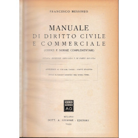 Manuale di Diritto Civile e Commerciale (codici e norme complementari) Appendice al volume terzo - parte seconda