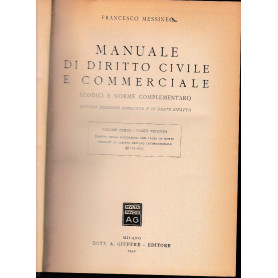 Manuale di Diritto Civile e Commerciale (codici e norme complementari)